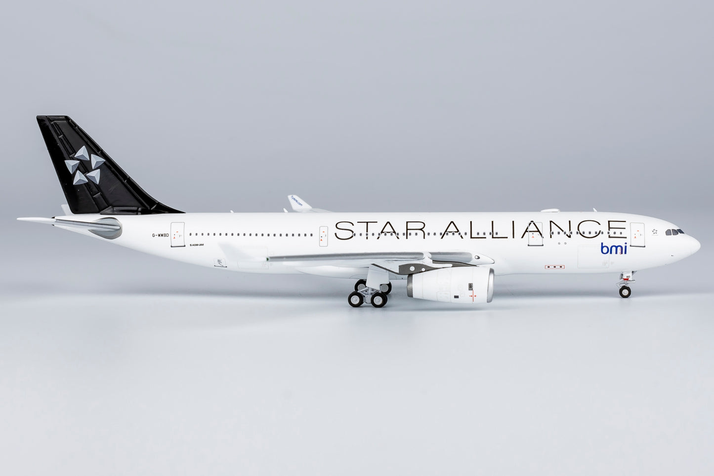 1:400 bmi British Midland International A330-200 "Star Alliance" NG Models