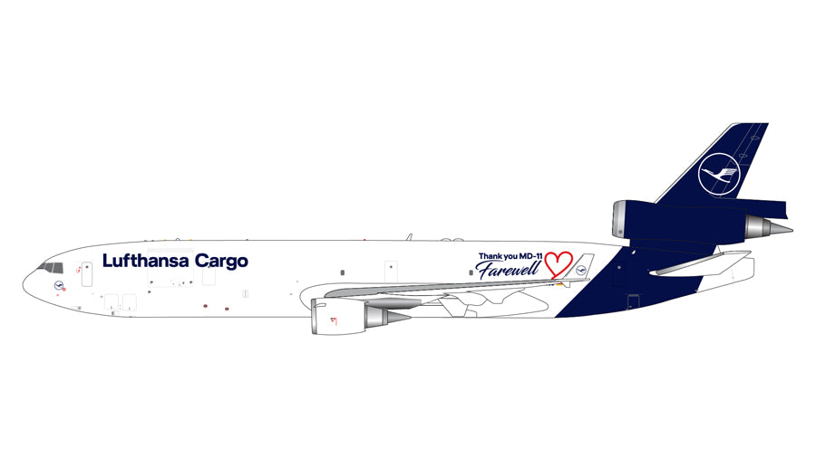 Preorder 1:400 Lufthansa Cargo MD-11F Gemini Jets