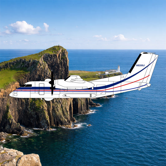 Pre-order* 1:400 United States Special Operations Command Dash Q200 3D Design Deck