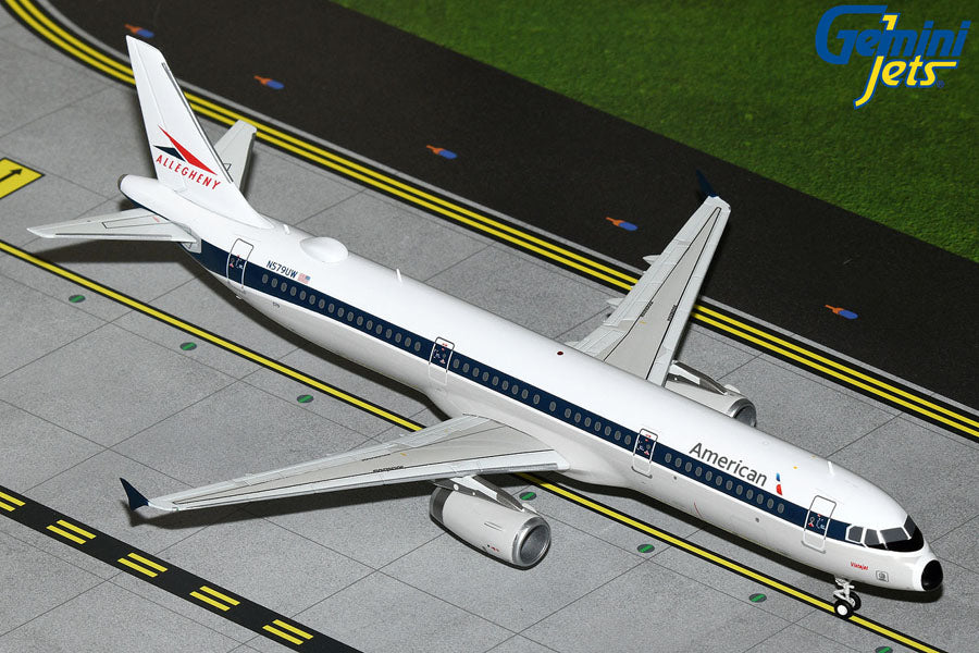 1:200 American Airlines A321-200 "Allegheny" Heritage Livery Gemini200