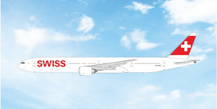 Pre-order 1:400 Swiss Airways B777-300ER Phoenix Models