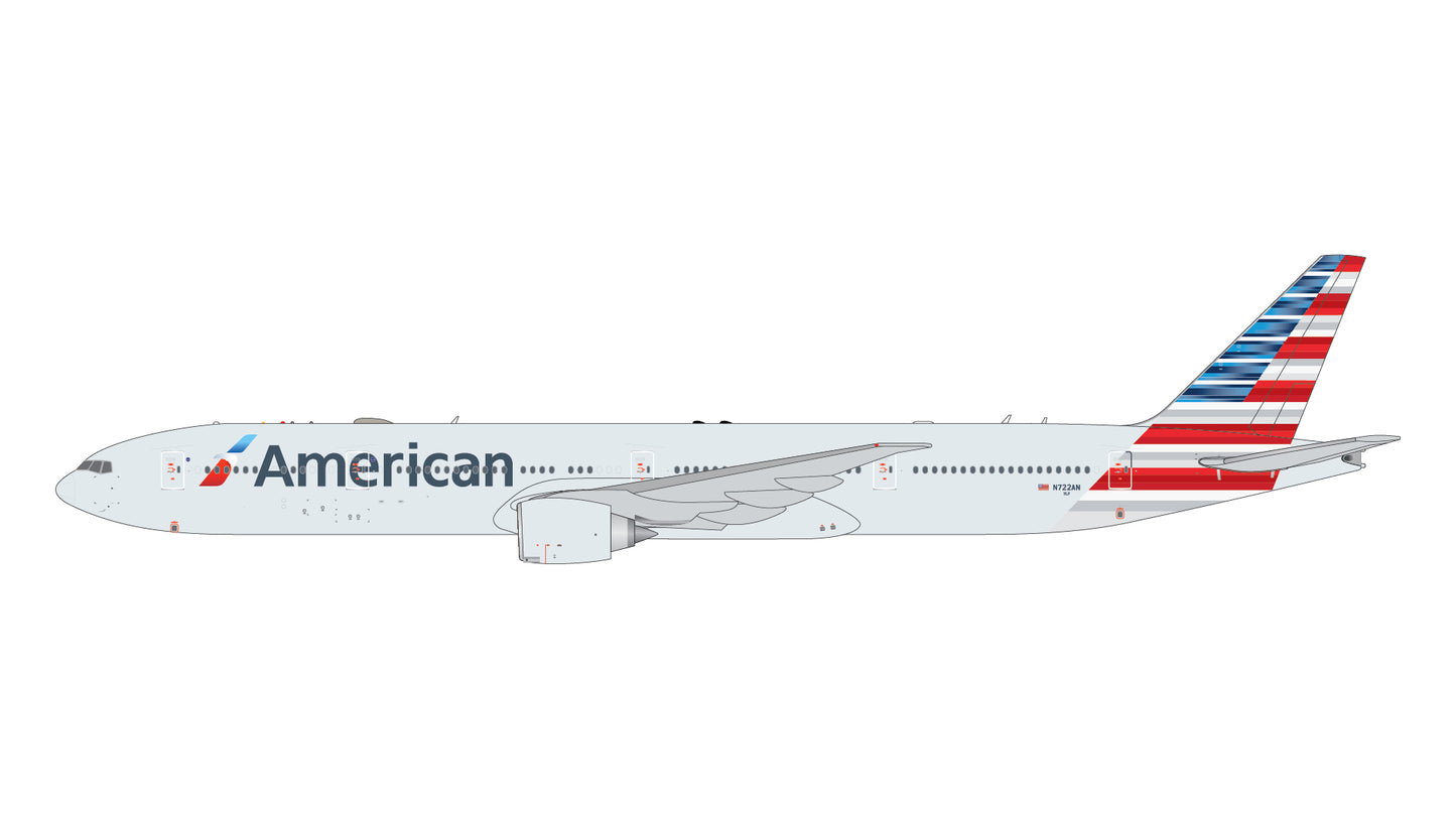Preorder 1:400 American Airlines B777-300ER N722AN Gemini Jets