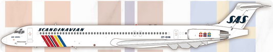Pre-order 1:200 SAS Scandinavian MD-81 JX Models