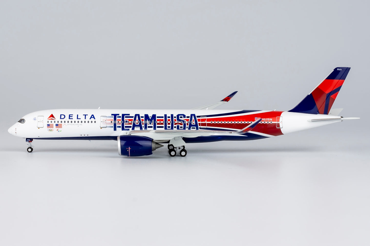 1:400 Delta Air Lines A350-900 "TEAM USA" NG Models