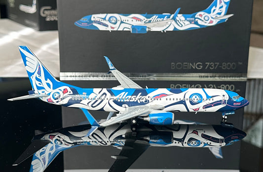 1:200 Alaska Airlines B737-800 "Salmon People" Gemini200