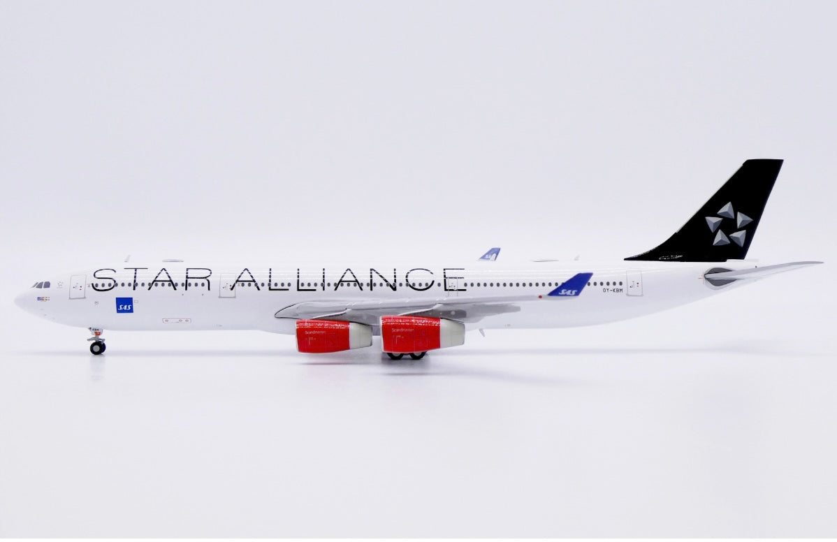 1:400 SAS Scandinavian A340-300 “Star Alliance” JC Wings
