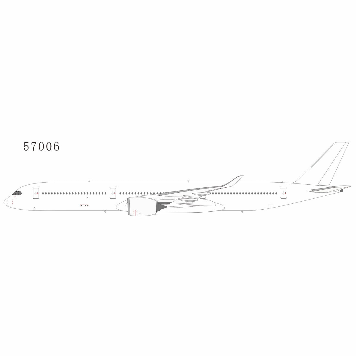 Pre-order 1:400 Blank Model A350-1000 NG Models