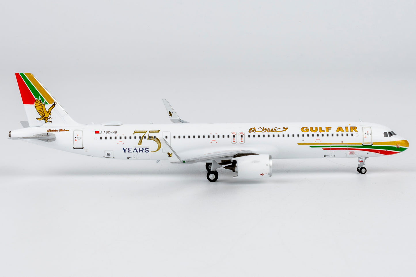 1:400 Gulf Air A321neo “75 Anniversary” NG Models