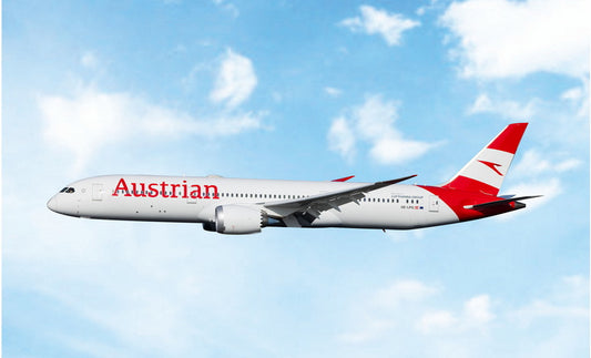 Pre-order 1:400 Austrian Airlines B787-9 Dreamliner Phoenix Models
