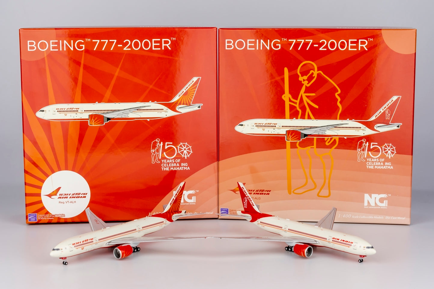 1:400 Air India B777-200LR "Mahatma Gandhi" NG Models