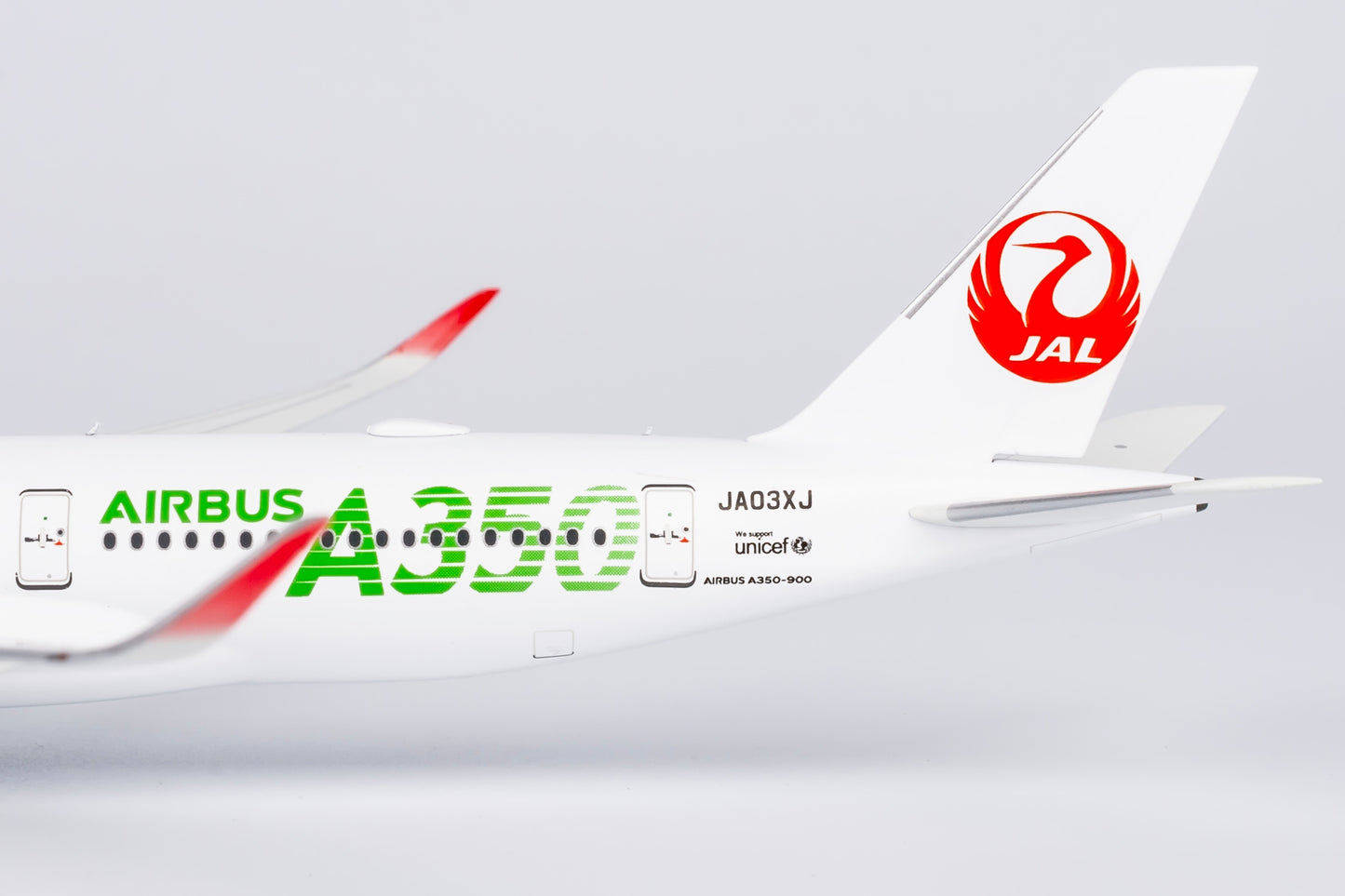 1:400 Japan Airlines A350-900 JA03XJ Green* NG Models.