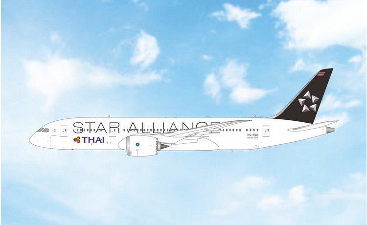 Pre-order 1:400 Thai Airways B787-8 Dreamliner “Star Alliance” Phoenix Models