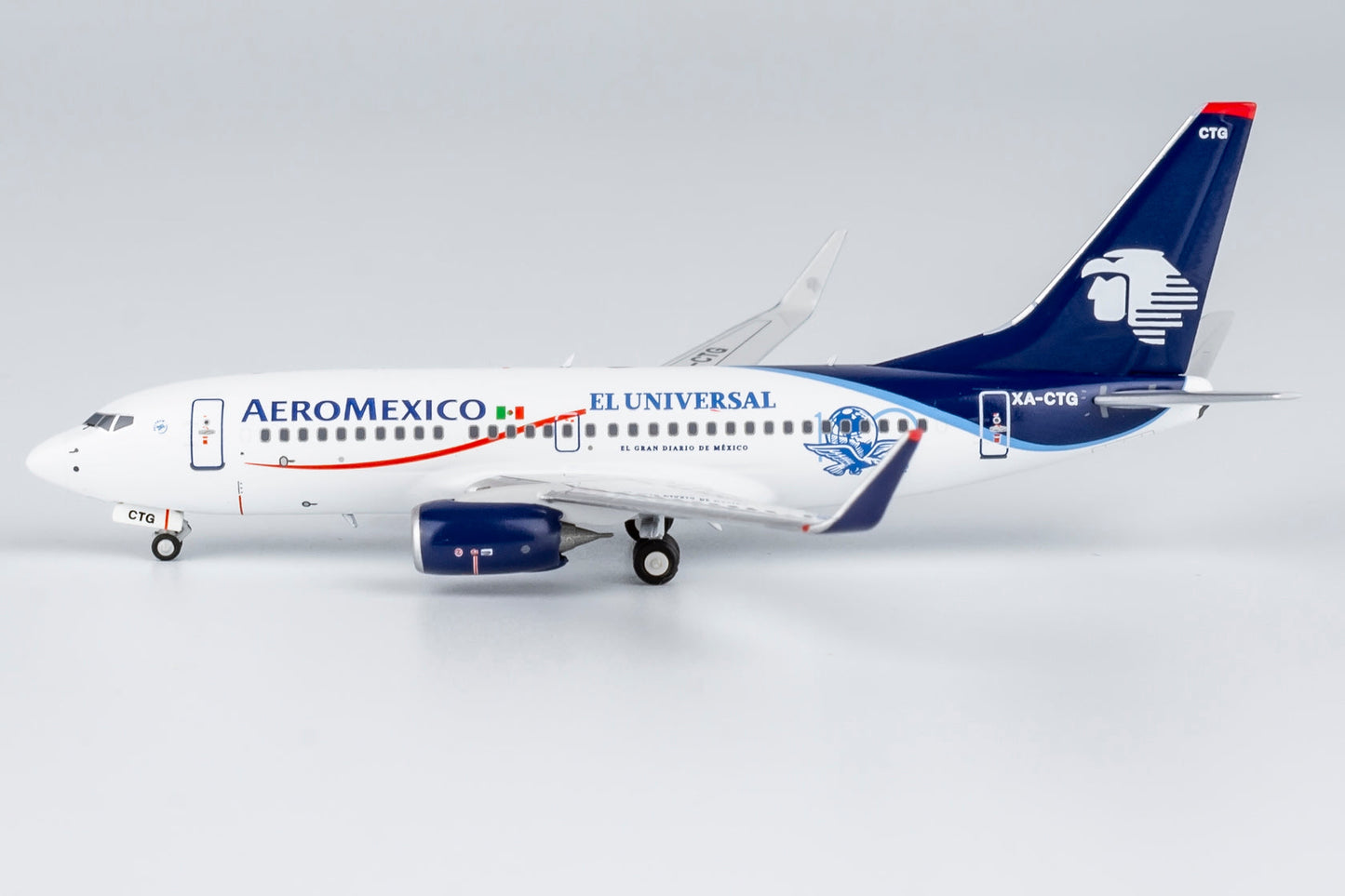 1:400 AeroMexico B737-700 "1916-2016 ANOS" NG Models