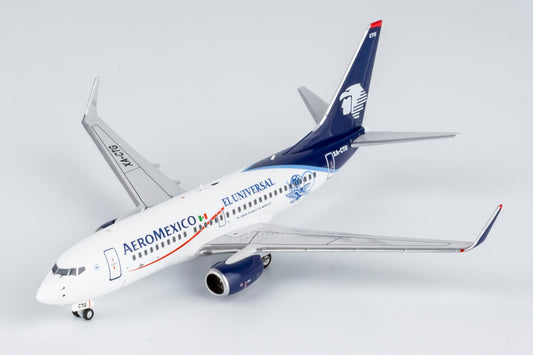 1:400 AeroMexico B737-700 "1916-2016 ANOS" NG Models