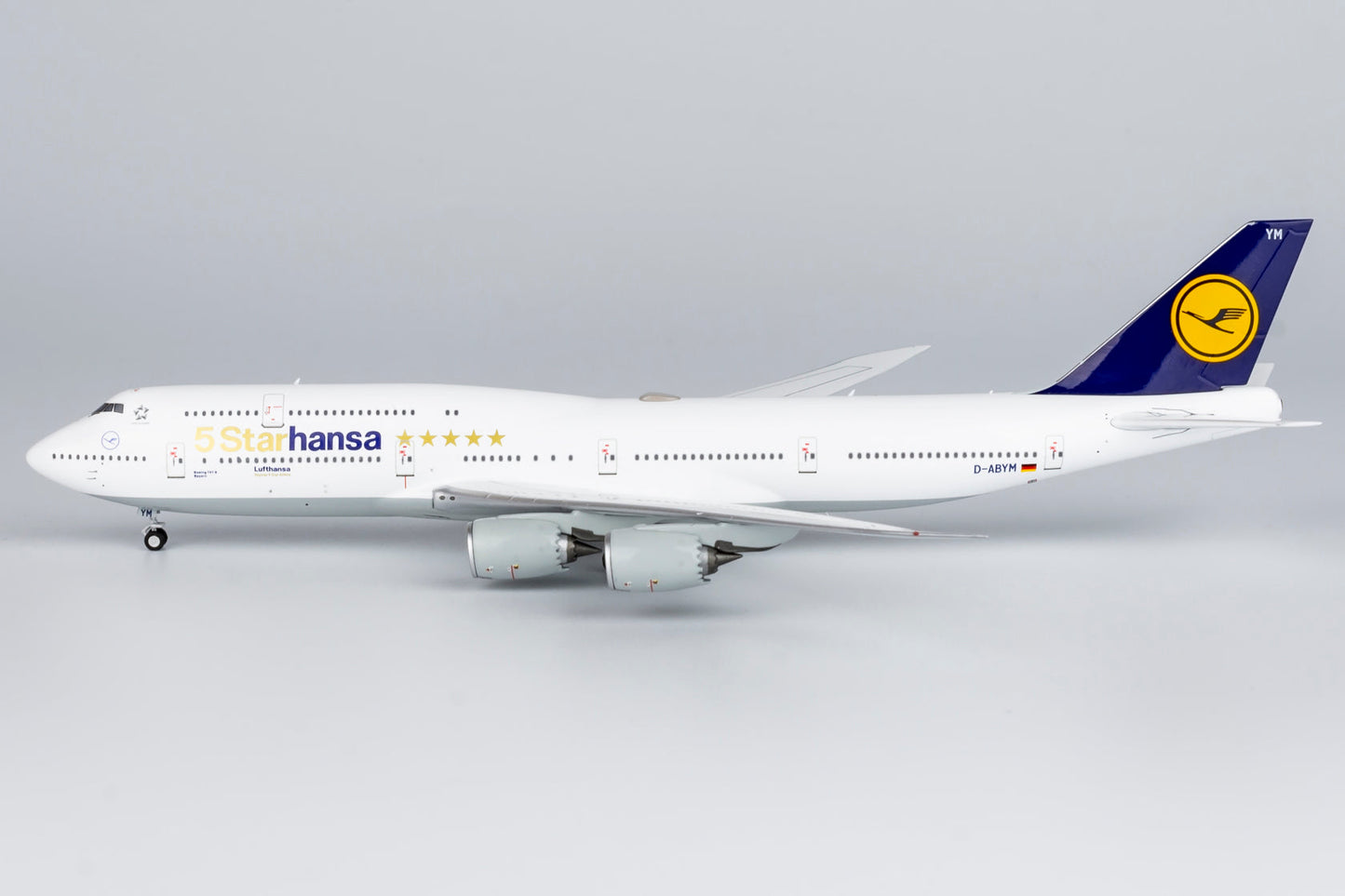 1:400 Lufthansa 747-8 "Starhansa" NG Models