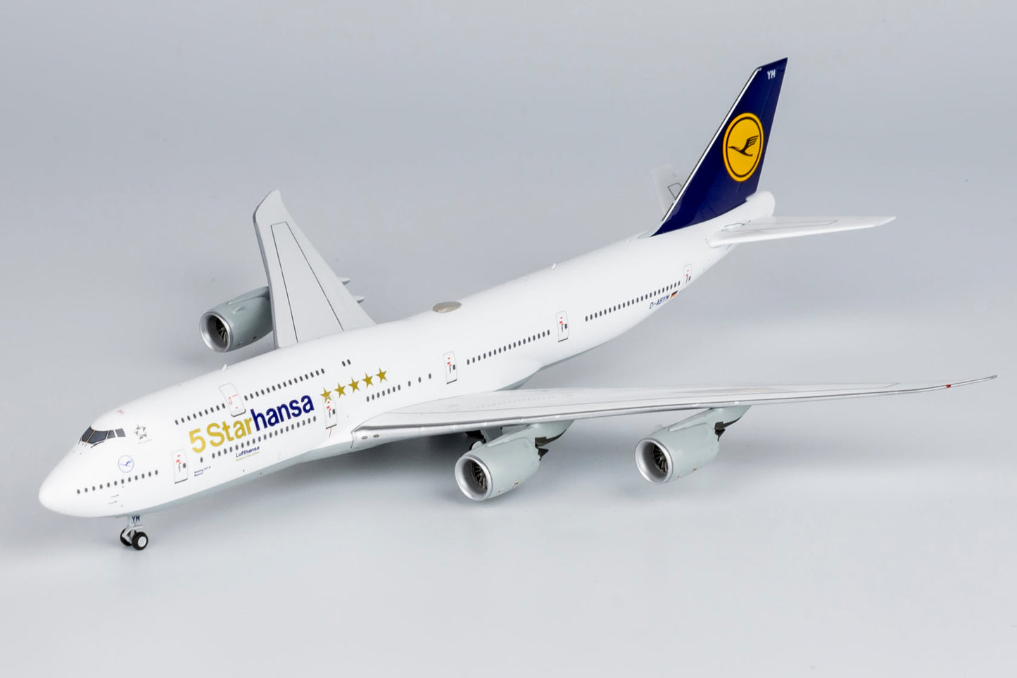 1:400 Lufthansa 747-8 "Starhansa" NG Models