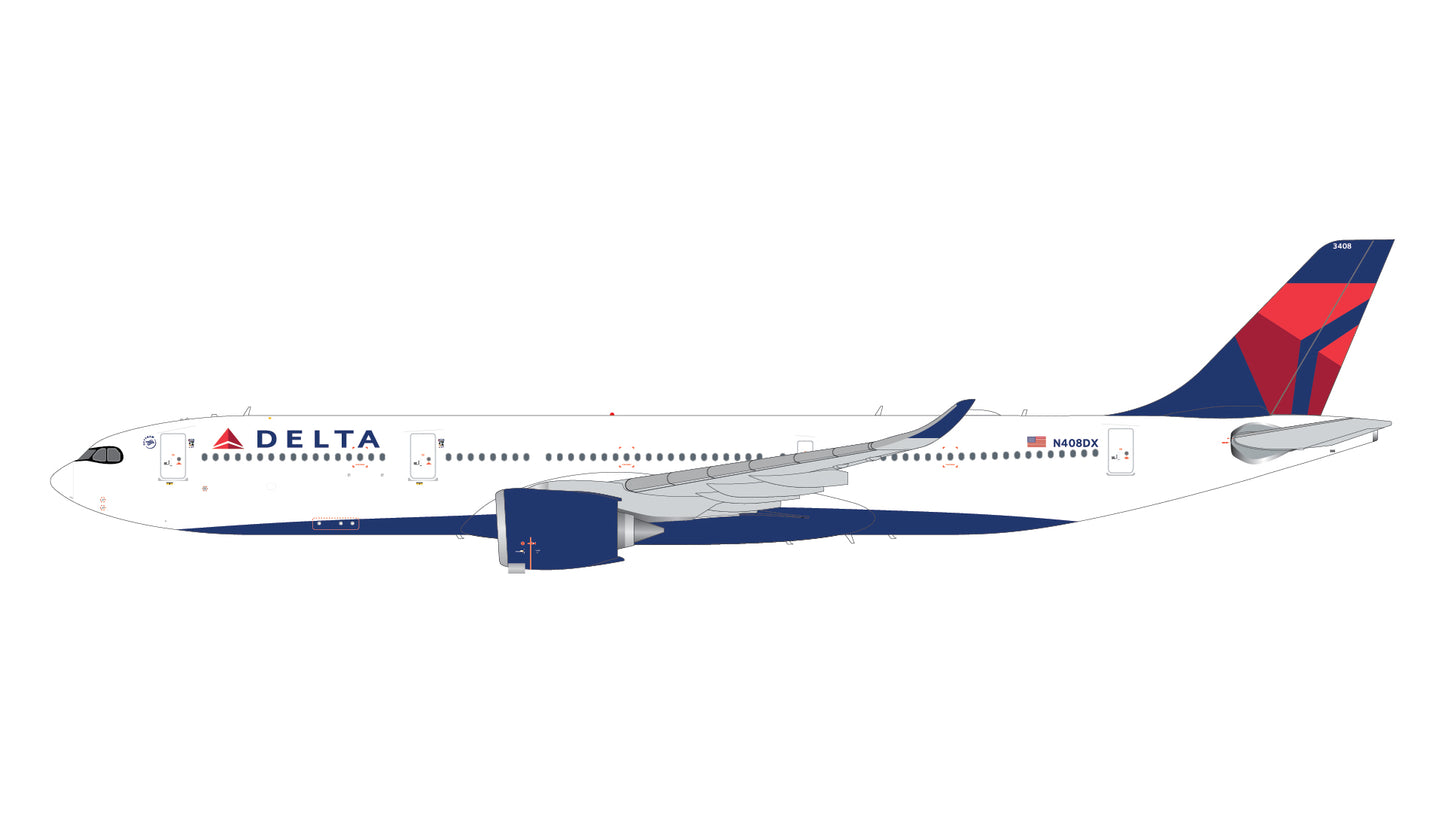 Pre-order 1:200 Delta Air Lines A330-900 Gemini200