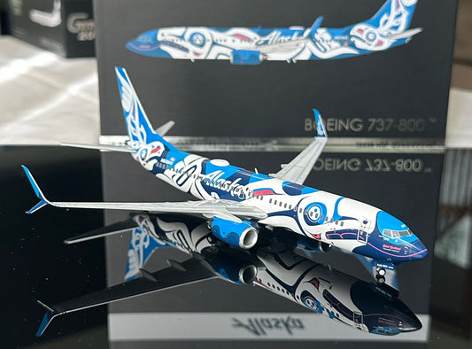 1:200 Alaska Airlines B737-800 "Salmon People" Gemini200