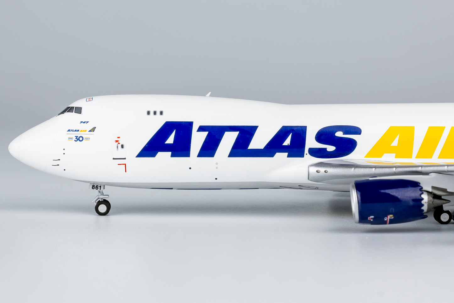 1:400 Atlas Air B747-8F "Atlas 30 years sticker" NG Models