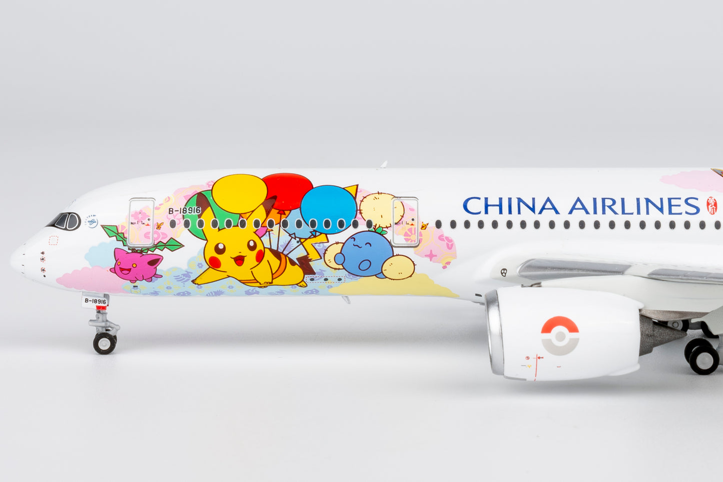 1:400 China Airlines A350-900 “Pikachu Jet CI #2” NG Models Ultimate Collection*