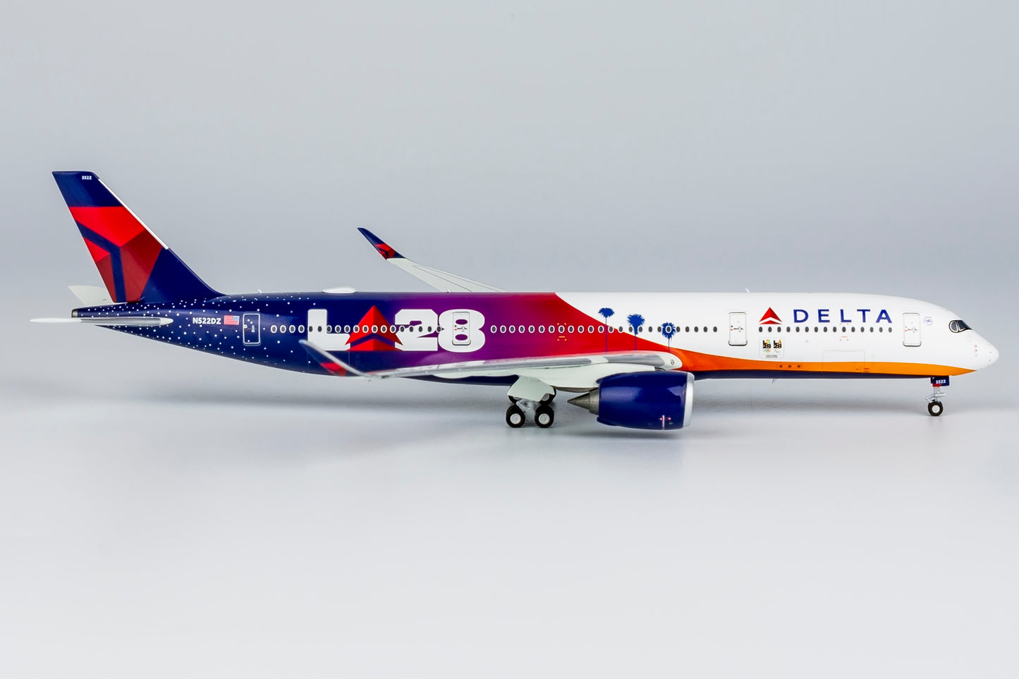 1:400 Delta Air Lines A350-900 "LA28" Ultimate Collection NG Models