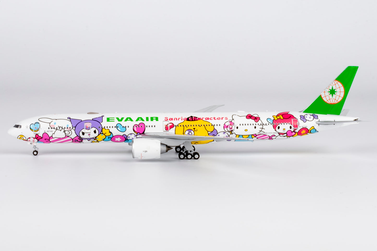 1:400 Eva Air B777-300ER “Hello Kitty Candy Jet” NG Models