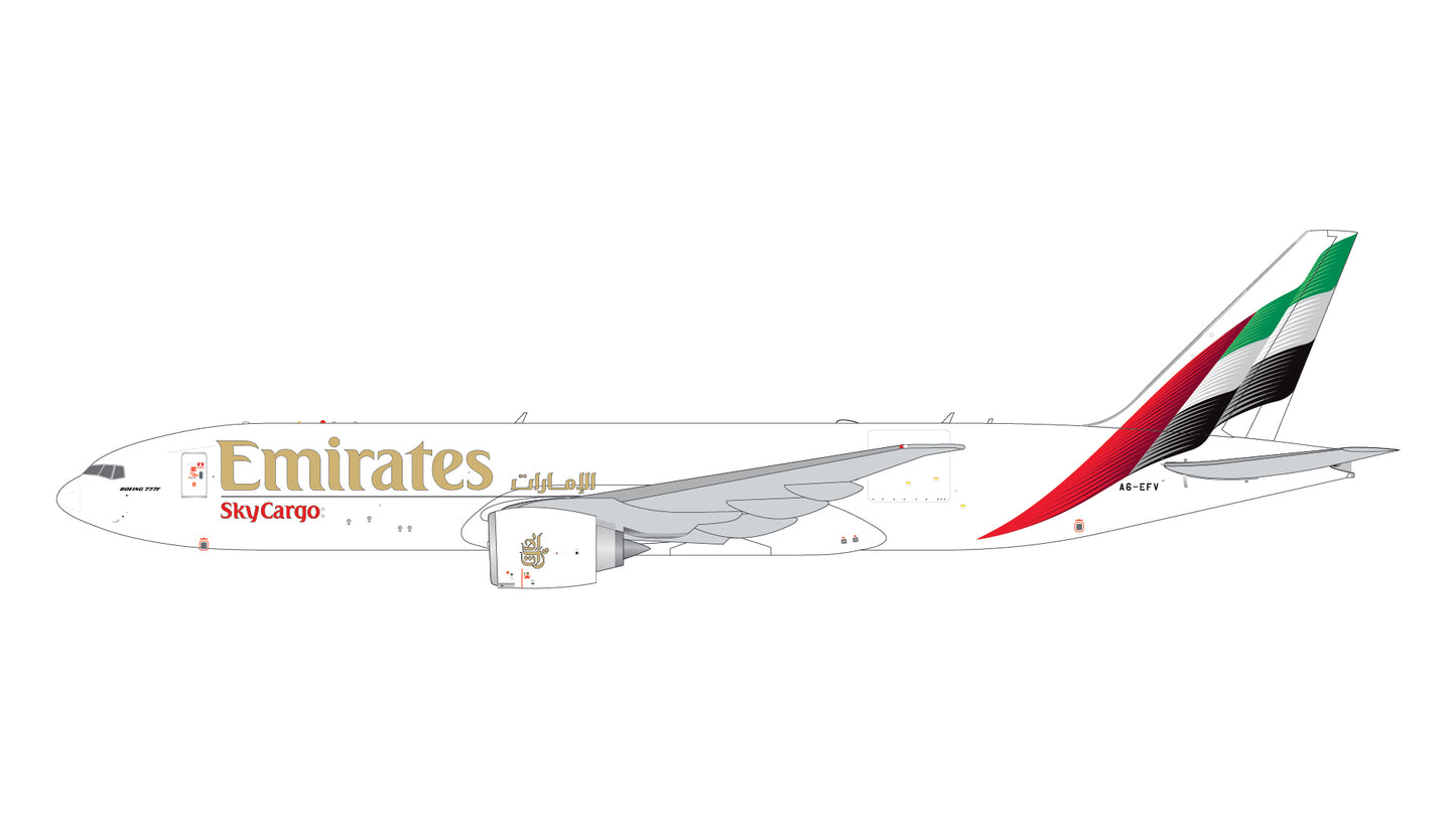 Preorder 1:400 Emirates Sky Cargo B777-200LRF Gemini Jets