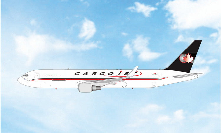 Pre-order 1:400 Cargojet Airways B767-300ER C-GPDJ “Winglet”  Phoenix Models