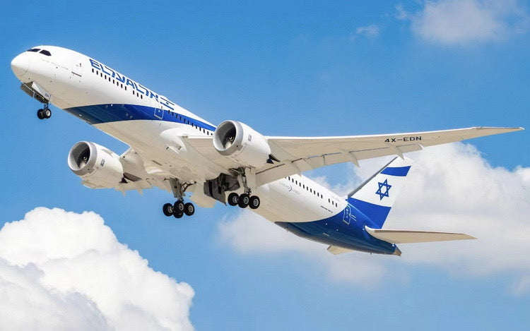 Pre-order 1:400 EL AL Israel B787-9 Phoenix Models