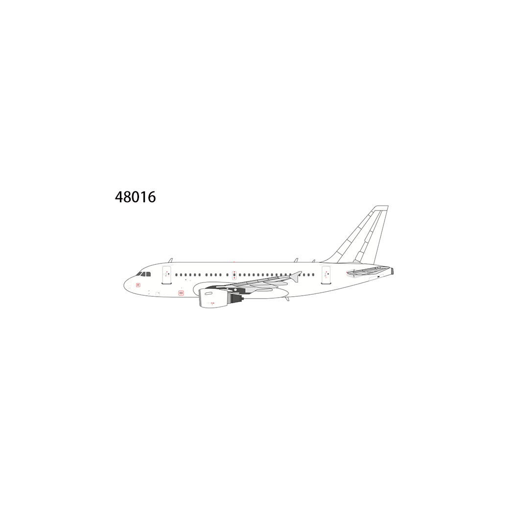 Pre-order 1:400 Blank Model A318-100 NG Models