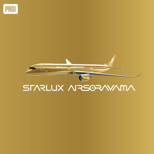 Pre-order 1:400 Starlux A350-1000 “Airsorayama Gold” NG Models