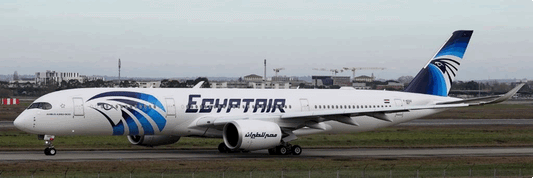 Pre-order 1:400 EgyptAir A350-900 JC Wings Flaps Down*