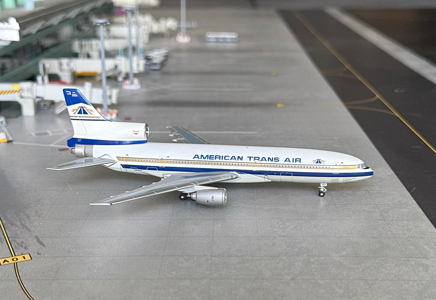 1:400 ATA American Trans Air Lockheed L-1011 Tristar Jet X