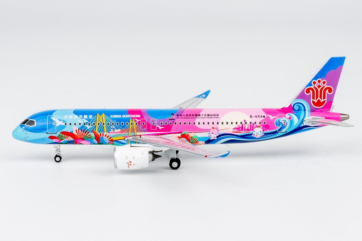 1:400 China Southern Airlines Comac C919 Phoenix Models