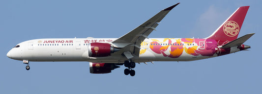 Pre-order 1:400 Juneyao Airlines B787-9 Dreamliner Aviation 400