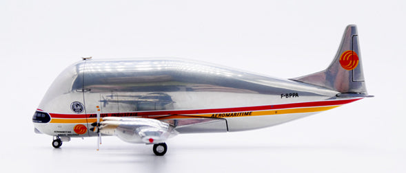Pre-order 1:400 Airbus Industrie (Aeromaritime) Aero Spacelines 337SGT Super Guppy Turbine "Polished" Reg: F-GPPA JC Wings
