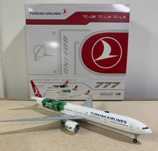 1:200 Turkish Airlines B777-300ER “Bio Fuel” JC Wings