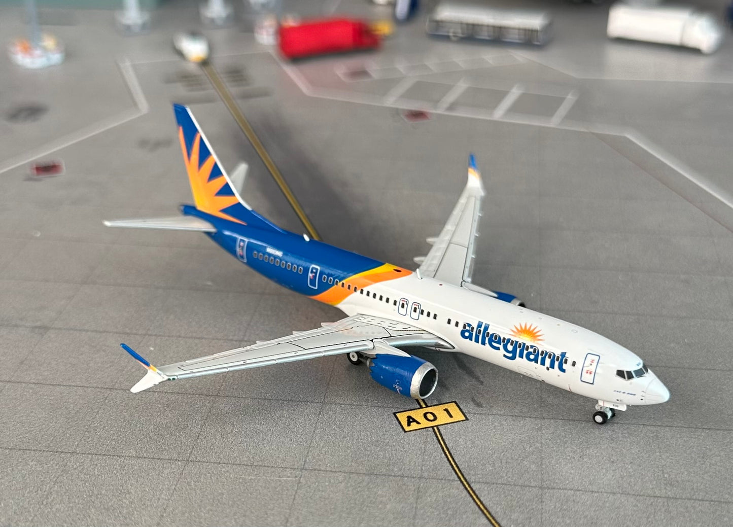 1:400 Allegiant Airlines B737 Max 8-200 Gemini Jets