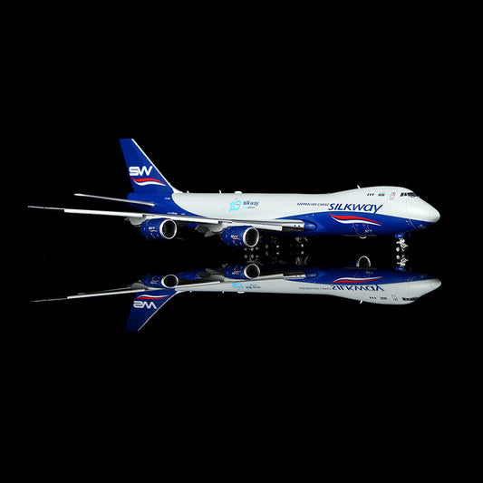 1:400 Pre-order Silkway West Airlines B747-8F Flaps Down* HX Models