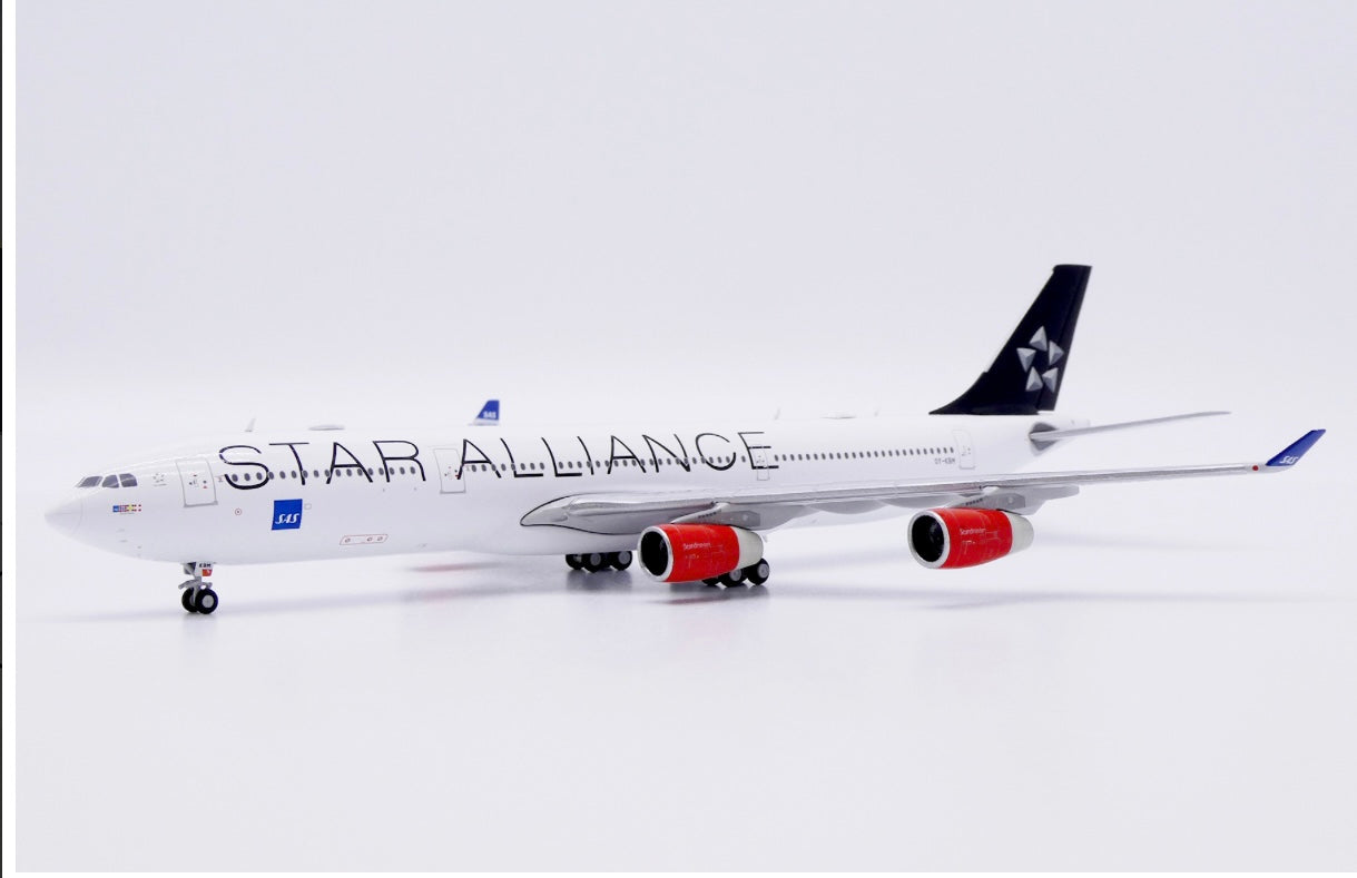 1:400 SAS Scandinavian A340-300 “Star Alliance” JC Wings