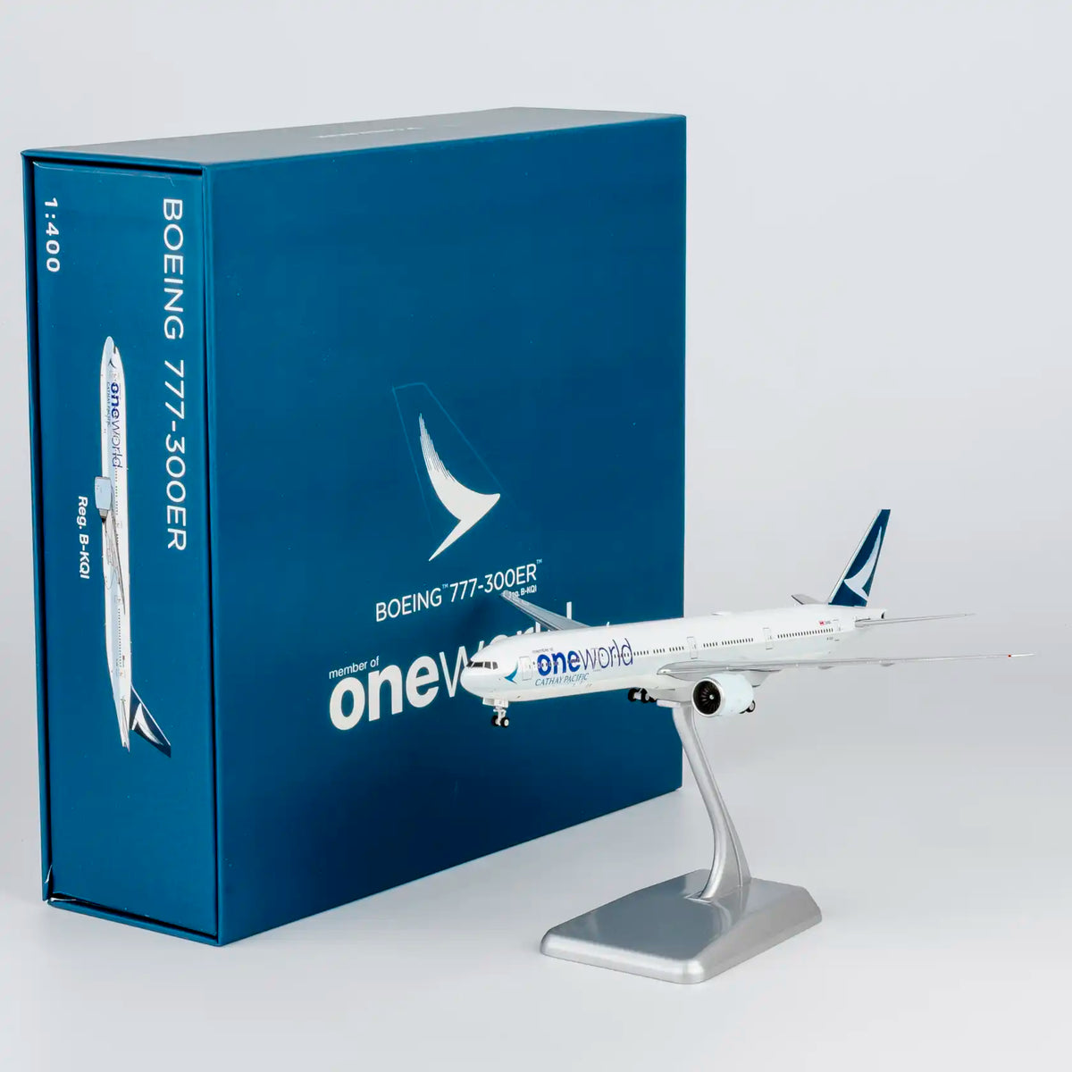 1:400 Cathay Pacific B777-300ER B-KQI “One World” NG Models Ultimate Collection*