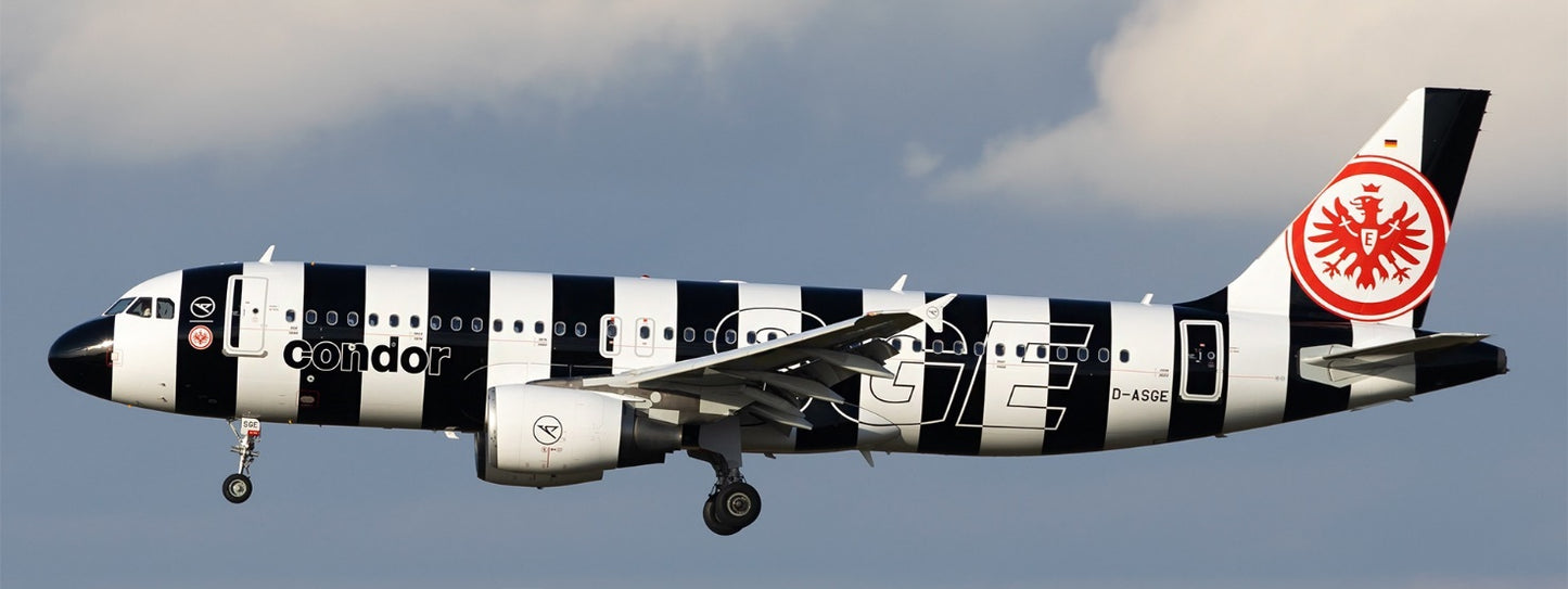 Pre-order 1:400 Condor Airlines A320-200 "Eintracht Frankfurt" JC Wings