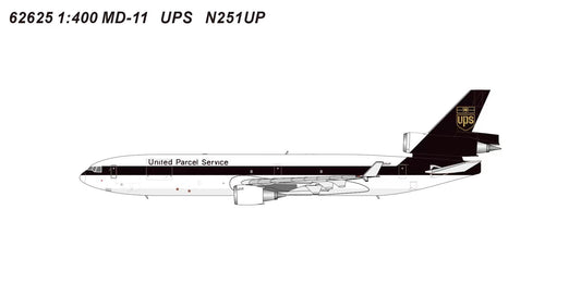 Pre-order 1:400 UPS MD-11 “Old Livery” Pandamodel