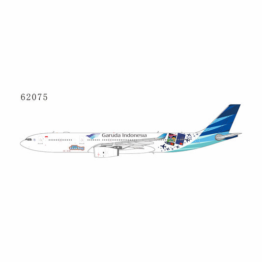 Pre-order 1:400 Garuda Indonesia A330-300 PK-GPX “Hana Travel Go Card” Airlines NG Models