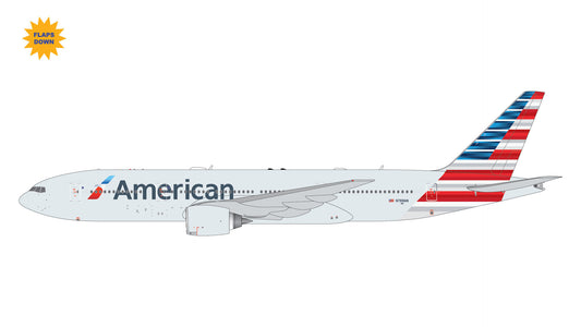 Preorder 1:400 American Airlines B777-200ER Flaps Down* Gemini Jets