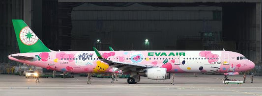 Pre-order 1:400 Eva Air A321-200 “Pink Jet” JC Wings