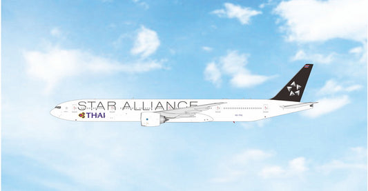 Pre-order 1:400 Thai Airways B777-300ER “Star Alliance” Phoenix Models