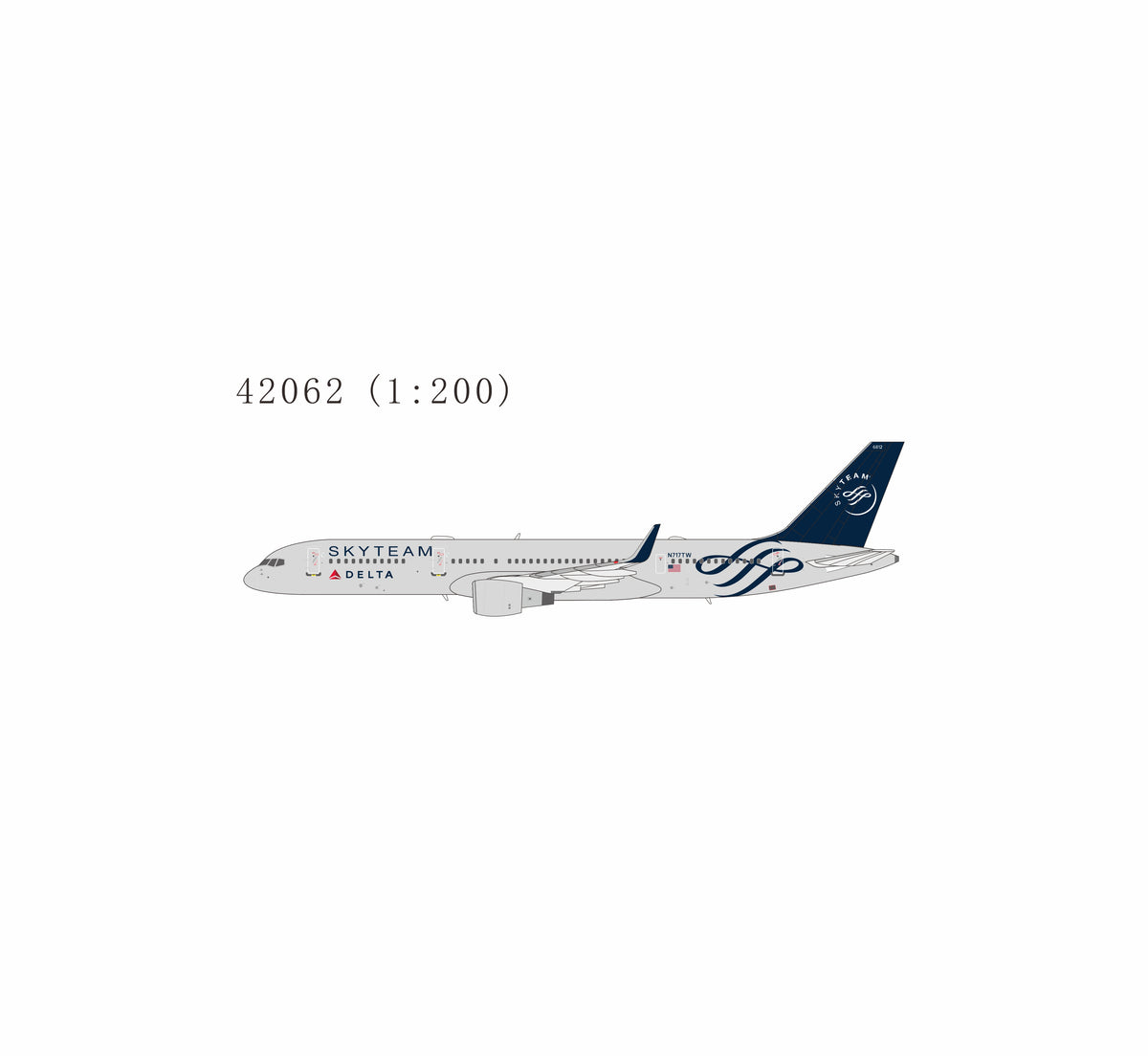 Pre-order 1:200 Delta Air Lines B757-200 “SkyTeam” NG Models
