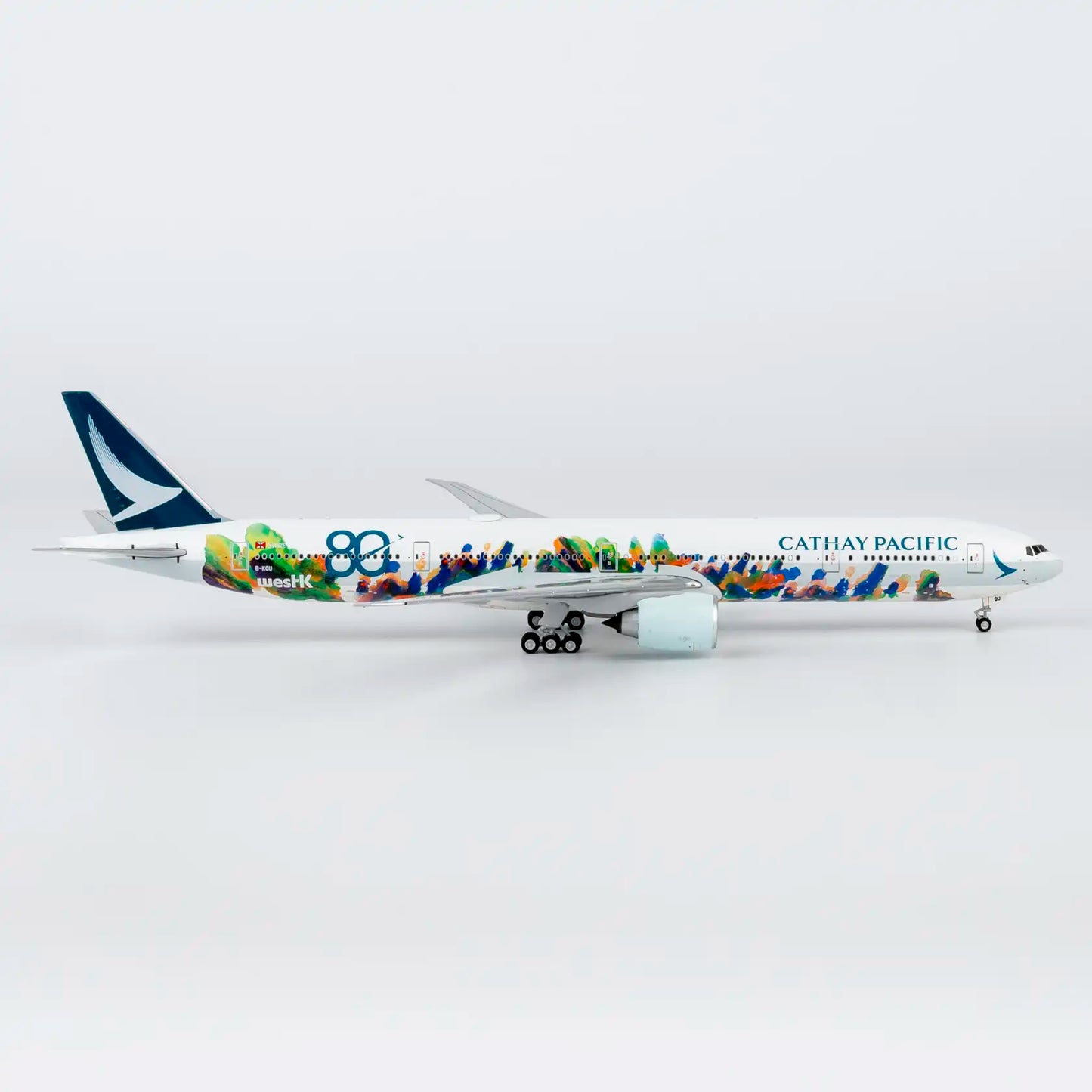 1:400 Cathay Pacific B777-300ER B-KQU “Spirit of Hong Kong” NG Models