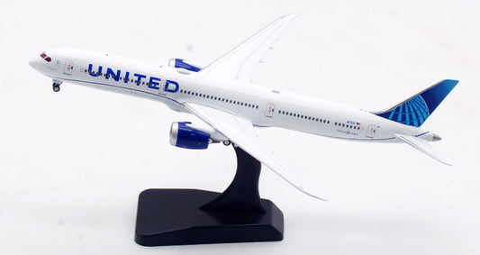 Pre-order 1:400 United Airlines B787-10 Dreamliner New magnetic detachable landing gear Aviation 400